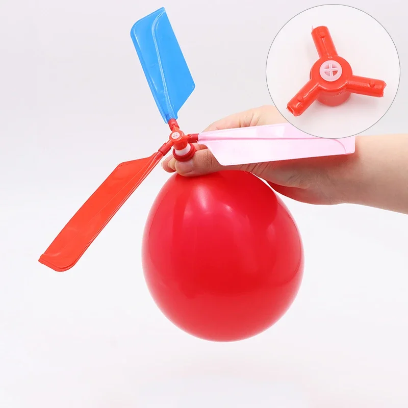 1-5Pcs Helicopter Balloon Outdoor Playing Flying Ballon Toy Birthday Party Decorations Kids Gift Children's Day Funny Balloon 4