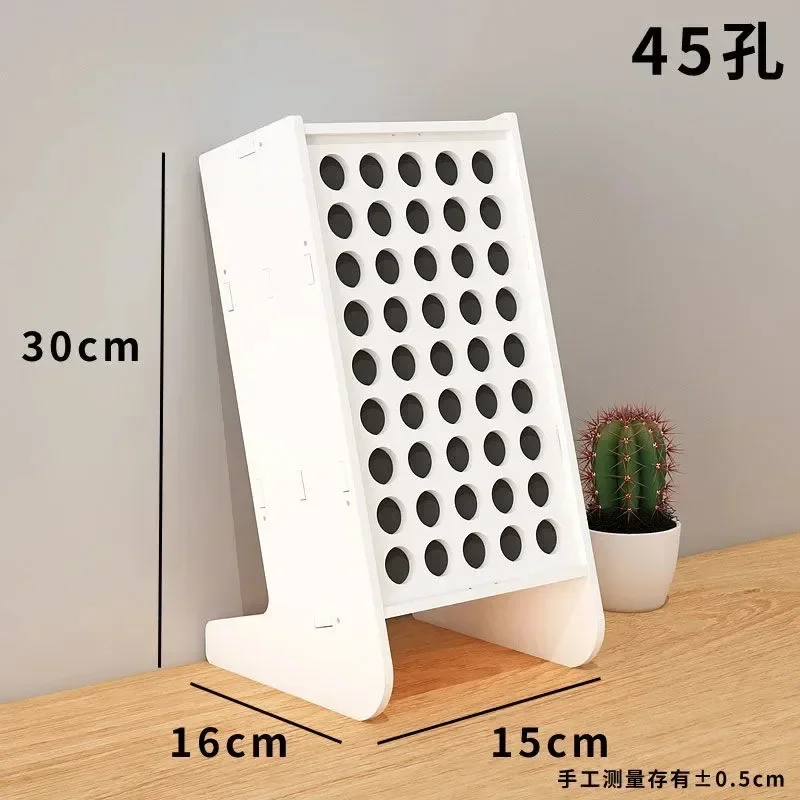 Inclined Pen Holder Storage Rack Multi-functional Pen Holder Marker Storage Box Desk Organiser
