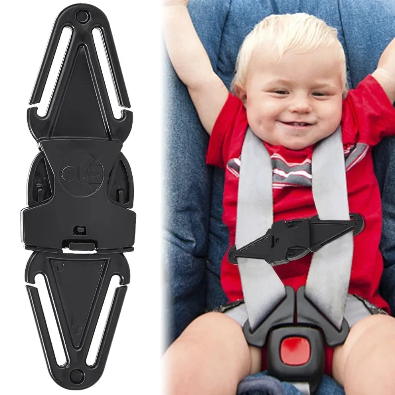 Seat Belt Positioner Car Seat Belt Accessory Car Child Safety Seat Belt Shoulder Belt Positioning Buckle Fixer Adjuster Baby Stroller Chest Buckle Lock Accessories