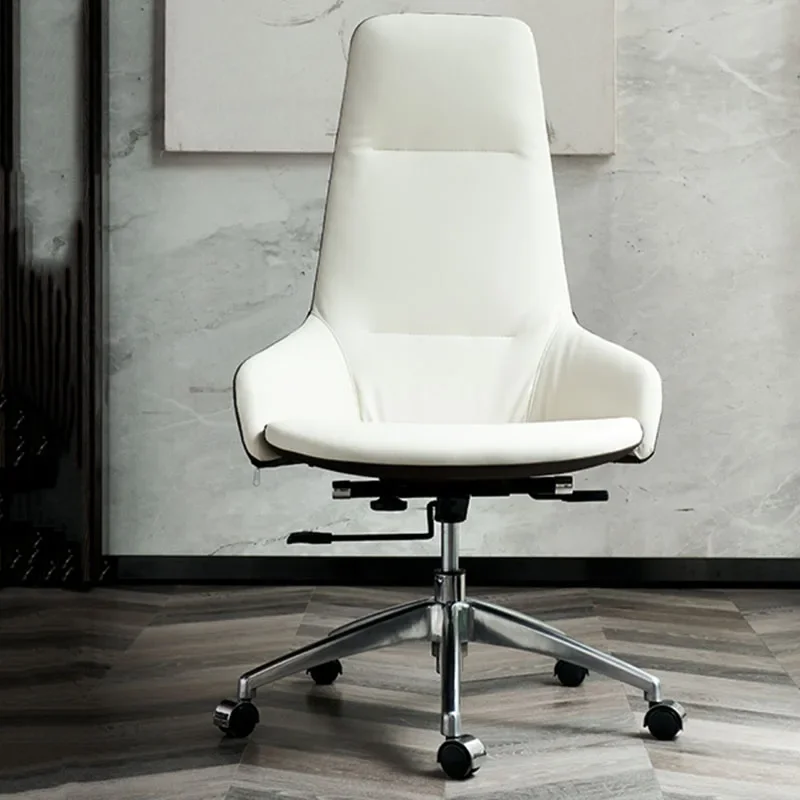 Barber Comfy Study Salon Chair Barber Accent Leather Office Chairs Luxury Zero Gravity Modern Fauteuil Salon Nordic Furniture mainstays modern accent chair cream white garden furniture