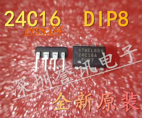 

10pieces Original Stock 24C16 AT24C16