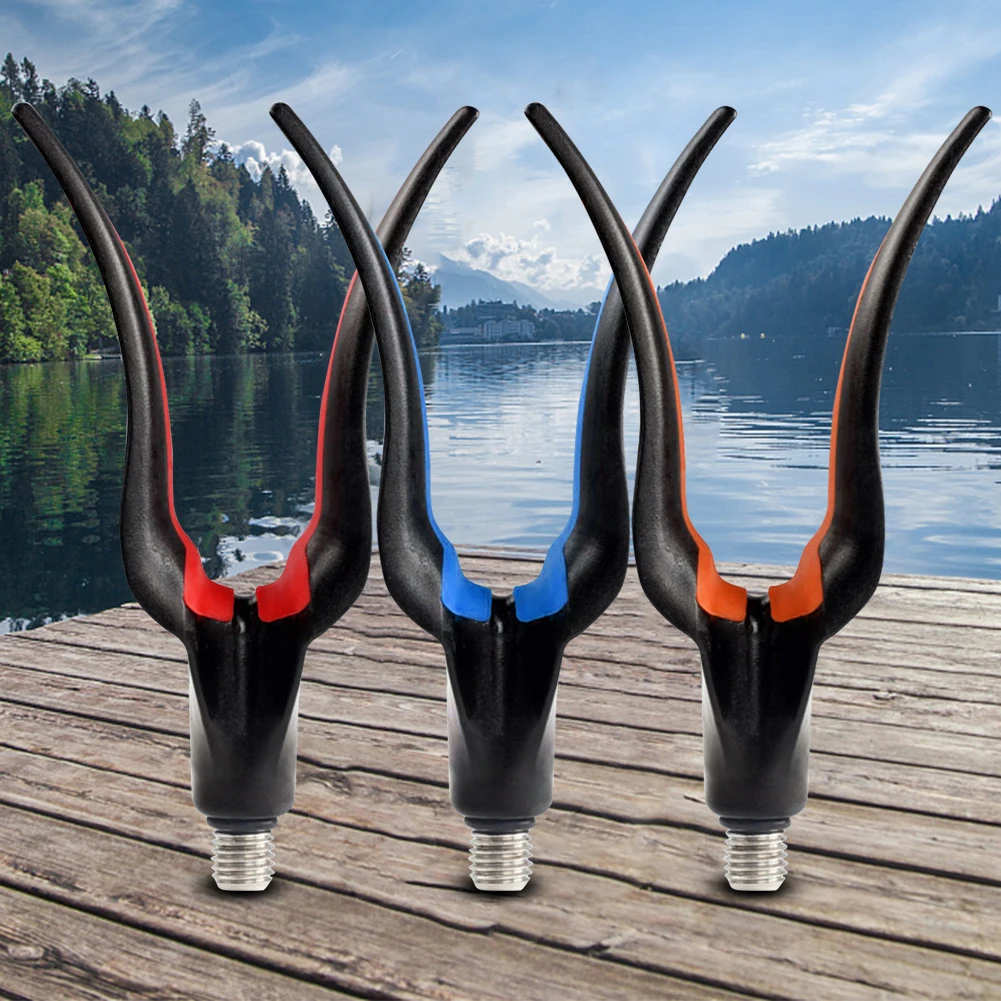 Carp Fishing Rod Rest Head ABS+PVC Fishing Rod Butt Rest Rod Grips Rest for Buzz Bar and Fishing Alarm Fishing Accessories