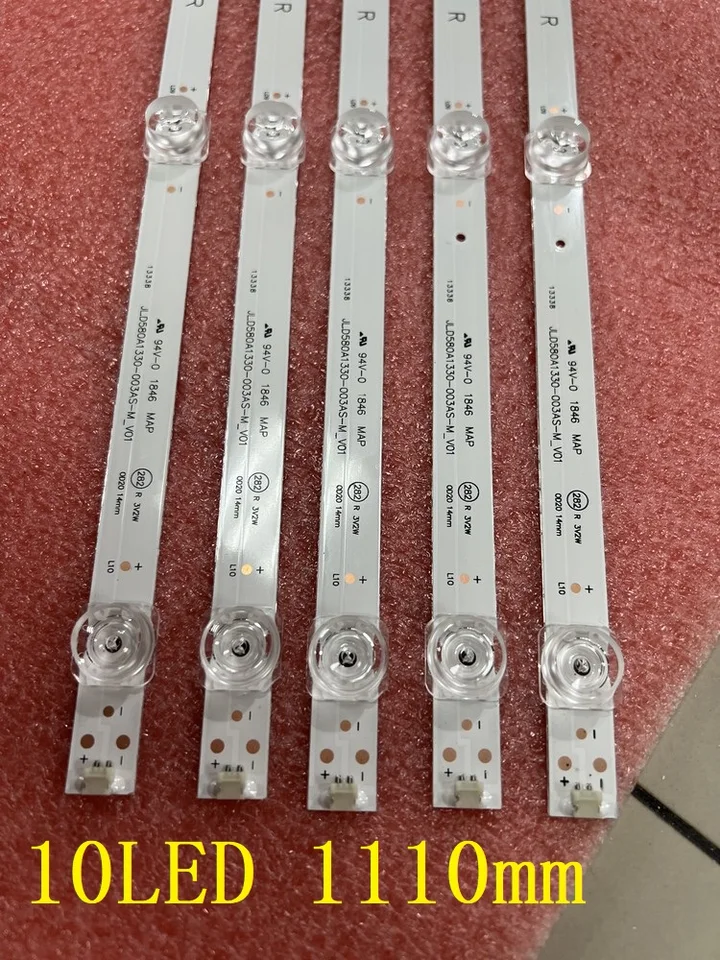 LED Backlight Strips For Insignia NS-50DF710NA19 / Sharp LC-50LB601U - LB50091
