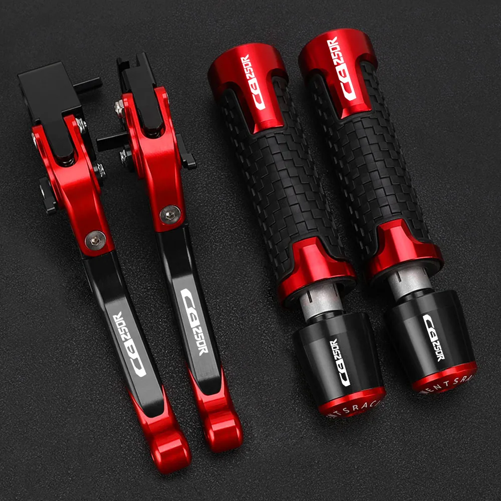 

2023 For HONDA CB250R CB250 R CB 250R 2017 2018 2019 22MM Motorcycle Parts Brake Clutch Levers Handlebar Hand Grips Ends Knobs