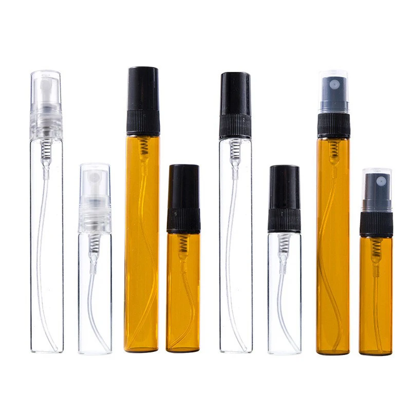 Mini Portable Perfume Bottle Spray 5/10Pcs 2ml 3ml 5ml 10ml Refillable Cosmetic Sample Glass Bottling Empty Container perfume refill bottle spray bottle mini perfume bottle perfume bottle perfume atomizer mini perfume atomizer refillable perfume bottle refillable bottle refillable spray bottle makeup empty bottle cosmetic bottle refillable empty bottle mini cosmetic bottle cosmetic sample container cosmetic dispenser bottle refillable cosmetic bottle refillable bottle set cosmetic bottle set
