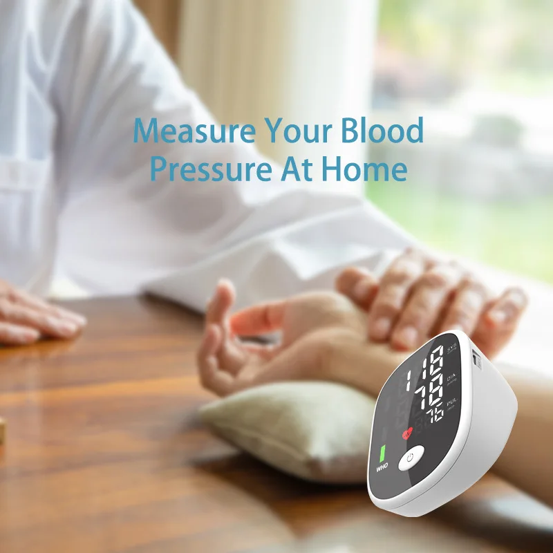 Arm Type Electronic Blood Pressure Monitor, Intelligent Blood Pressure Measuring Instrument, Household Monitor