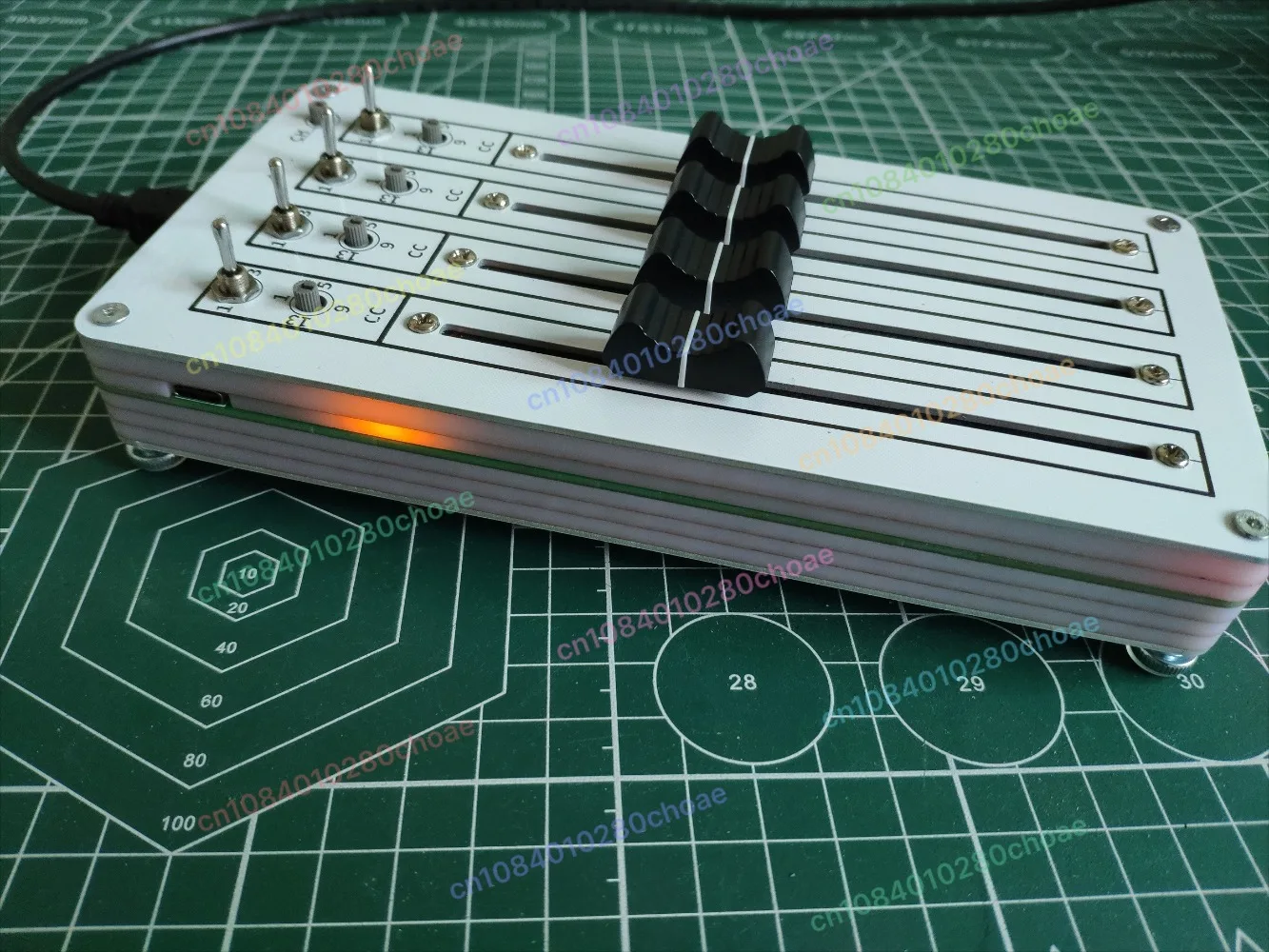 4 push computer music MIDI USB CC software host volume control device