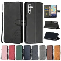 For Samsung Galaxy A15 5G Case Leather Flip Case on For Samsung A15 Phone Cases Galaxy A 15 A05S A05 A35 A55 Wallet Cover Fundas 1