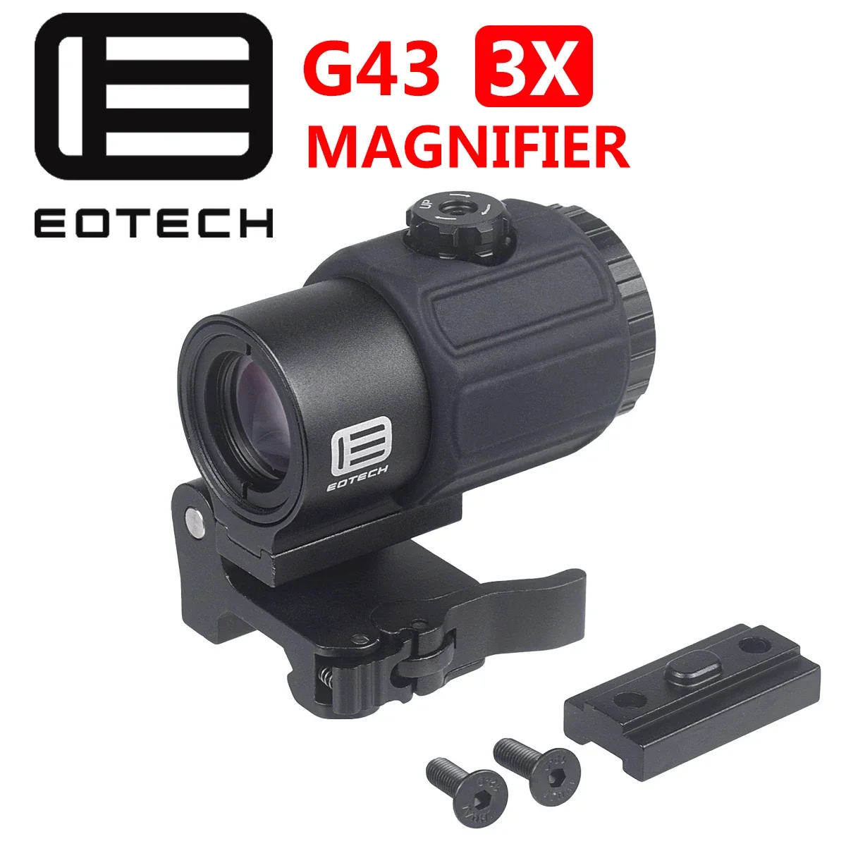 Hunting Red Dot Sight Magnifier with Quick Release Mount