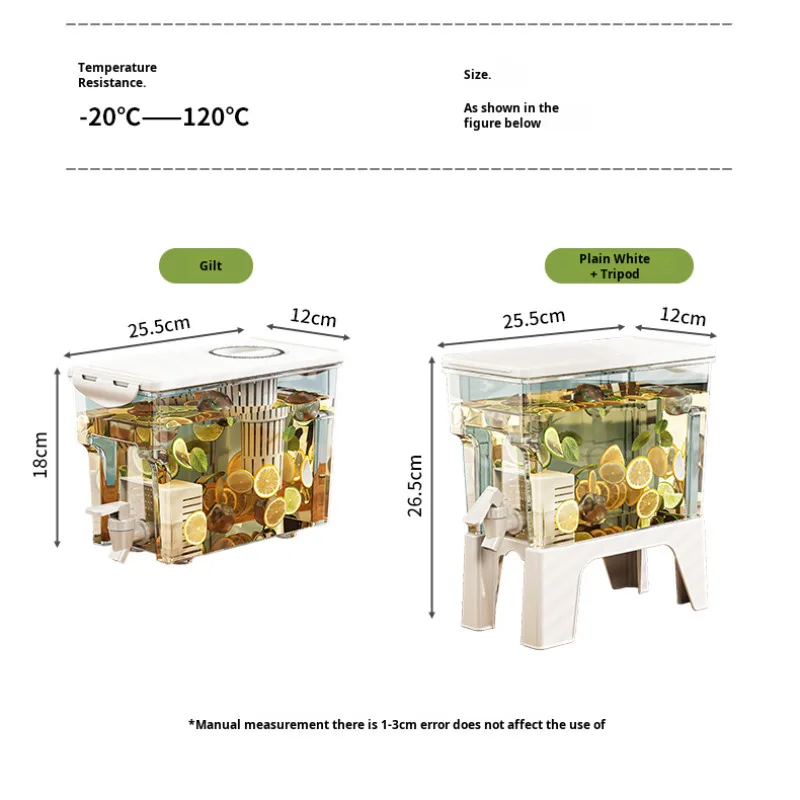 Pichet D'eau - MINIFINKER - Grande Capacité - Plastique Résistant à La Chaleur - Design élégant