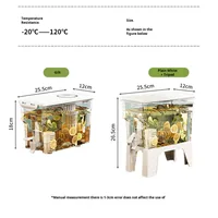 Pichet d'eau froide de grande capacité 3,5 l, bouilloire froide avec robinet dans le réfrigérateur, distributeur de boissons glacées, réfrigérateur et robinet 6