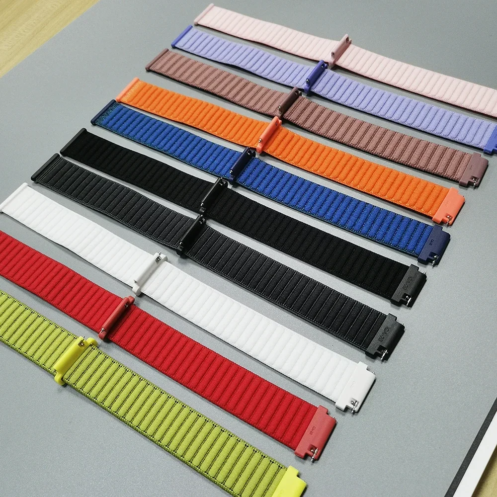 Breathable Nylon Loop Watch Strap - Versatile Sport Bracelet