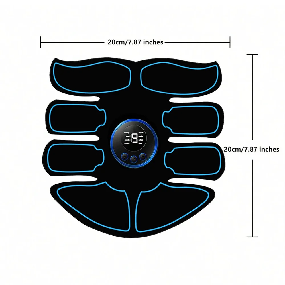 Ems Muscle Stimulator for Men and Women Wireless USB Smart Hip Training+Abs Exercise Home Gym Multi-scene Fitness Equipment