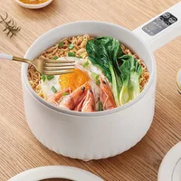 1.6L 2.2L Electric Cooker Student Pot Multifunction Household Pot Ceramic Glaze Non Stick Cooker Rice Cooker Kitchen Tool 220V 1