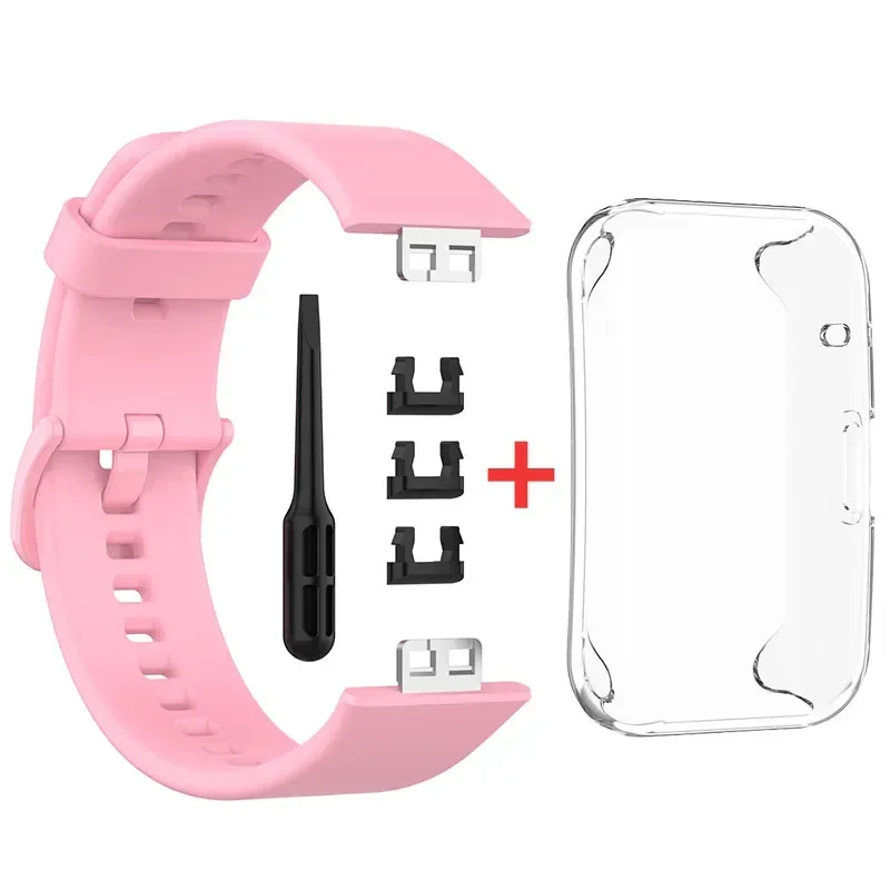 Durable TPU Case with Silicone Band for Watch Fit Accessories