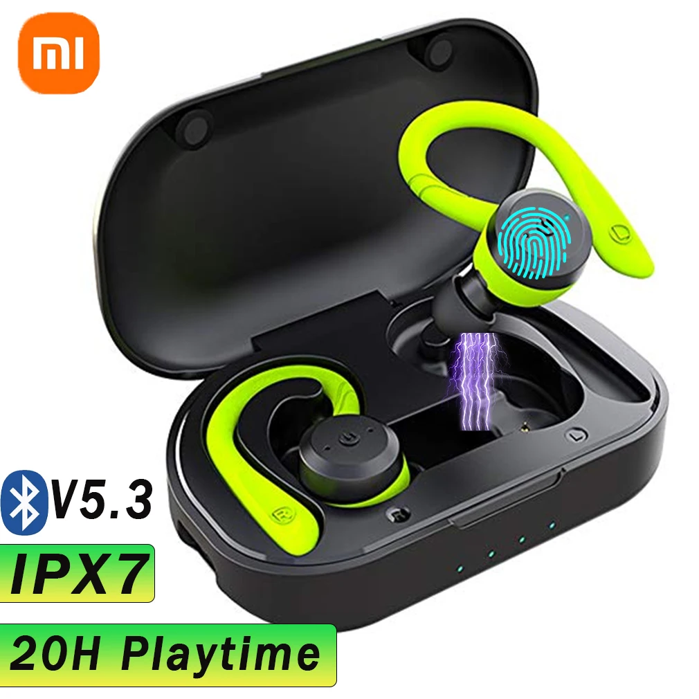 

Xiaomi New Swimming Waterproof Earbuds Redmi 4 buds Bluetooth Wireless Earphone IPX7 Sport Stereo Gaming Headset 20Hrs Play time