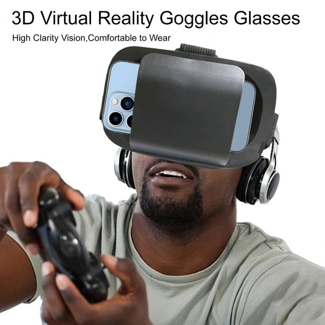 VR Glasses High Clarity Vision Easy-to-Setup Wide Compatibility Improved  Visual Experience VR Accessories 3D Goggles Glasses - AliExpress