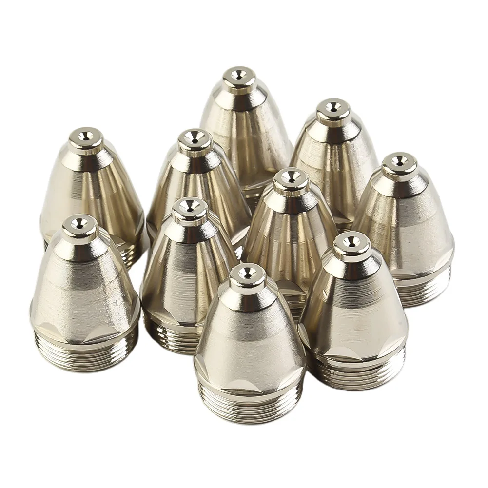 

20Pcs Plasma Cutter Electrode Tips Nozzle Consumables 40A 60A 80A P80 CNC Plasma Torch Tip Electrode 1.1mm 1.3mm 1.5mm