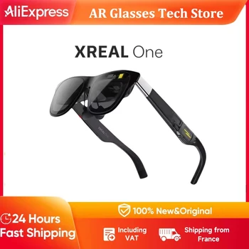 Xreal One AR Smart Glasses 3840X1080 Nativo 3DoF X1 Chip 50° FOV ultra ampio con angolo di visione per iPhone 17/16 SteamDeck