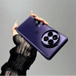 OnePlus Soft Silicone Transparent Camera Protect Case for OnePlus ACE 2 (PURPLE)