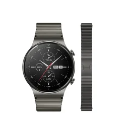 22mm Premium Metal Watch Strap Bracelet - Huawei GT5 Pro 46mm (Gray)