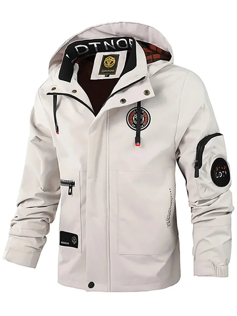 Men Jacket Breathable Outerwear Leisure Activities Holiday Trips Overcoat