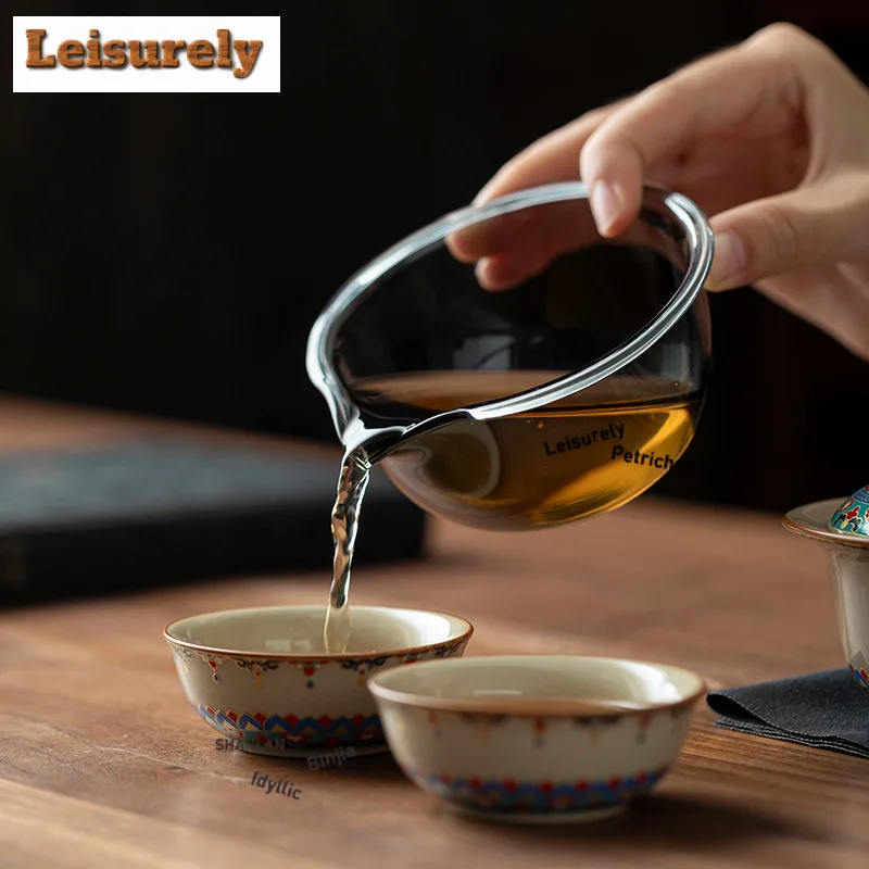 Dunhuang Baoxiang Pattern Travel Tea Set Kit Boutique 1 Pot 3 Cups Household Tea Brewing Organizer Portable Outdoor Stock Bags