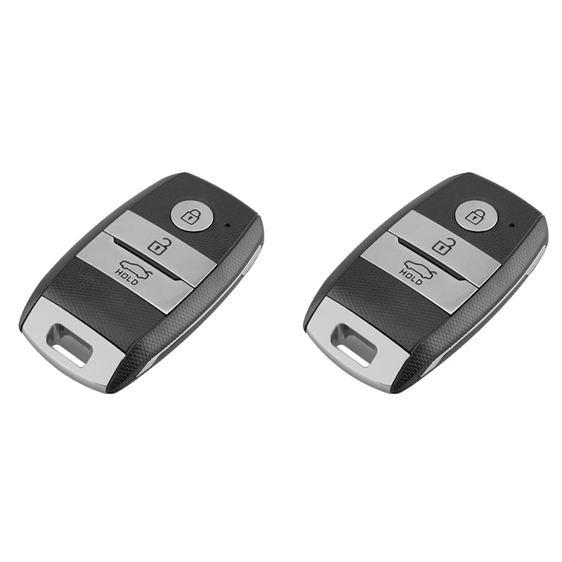 

2X Car Smart Remote Key 3 Button 433Mhz ID46 Fit For KIA K5 KX3 Sportage Sorento 95440-3W600 95440-2T520