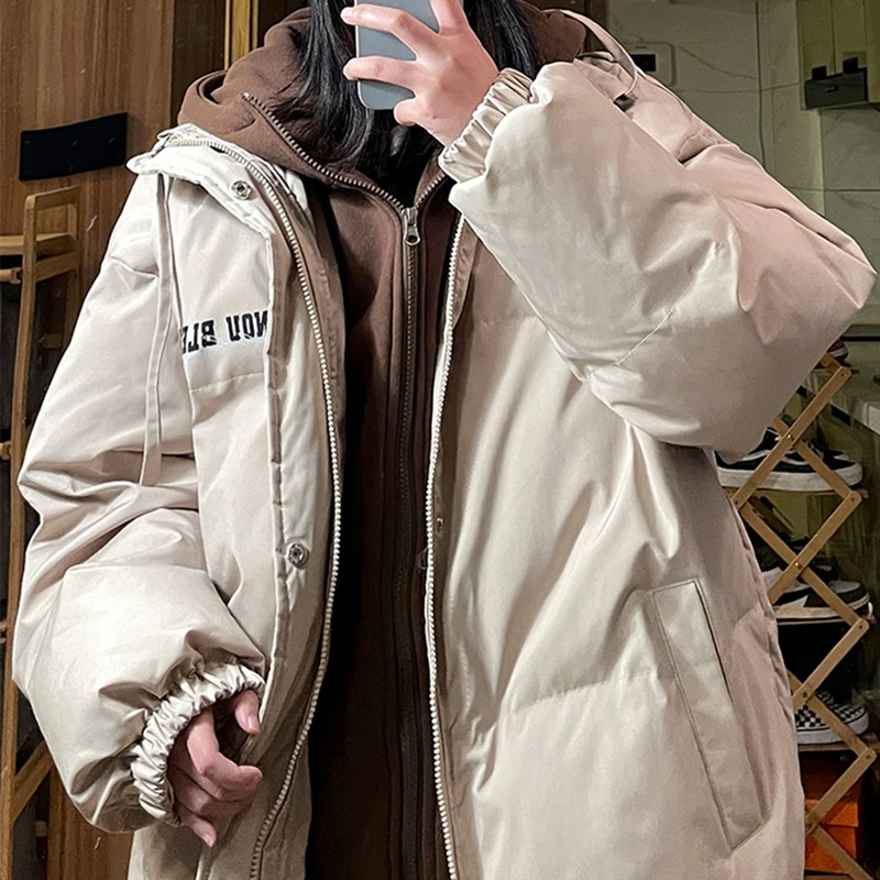 

Женские осенне-зимние повседневные парки ITOOLIN из двух частей, утепленная куртка с капюшоном и хлопковой подкладкой, кардиган на молнии и пуговицах