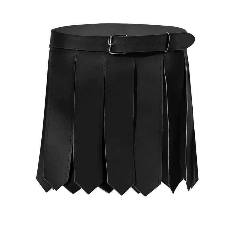 Costume Guerrier Gladiateur Homme en Cuir – photo 2