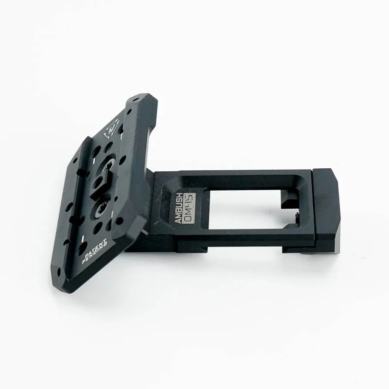 Tactical SI Strike Ambush 45-Degree Optic Mount OM 45 Mirror Bridge Supports Various Red Dots Adapted 20mm Guide Rail
