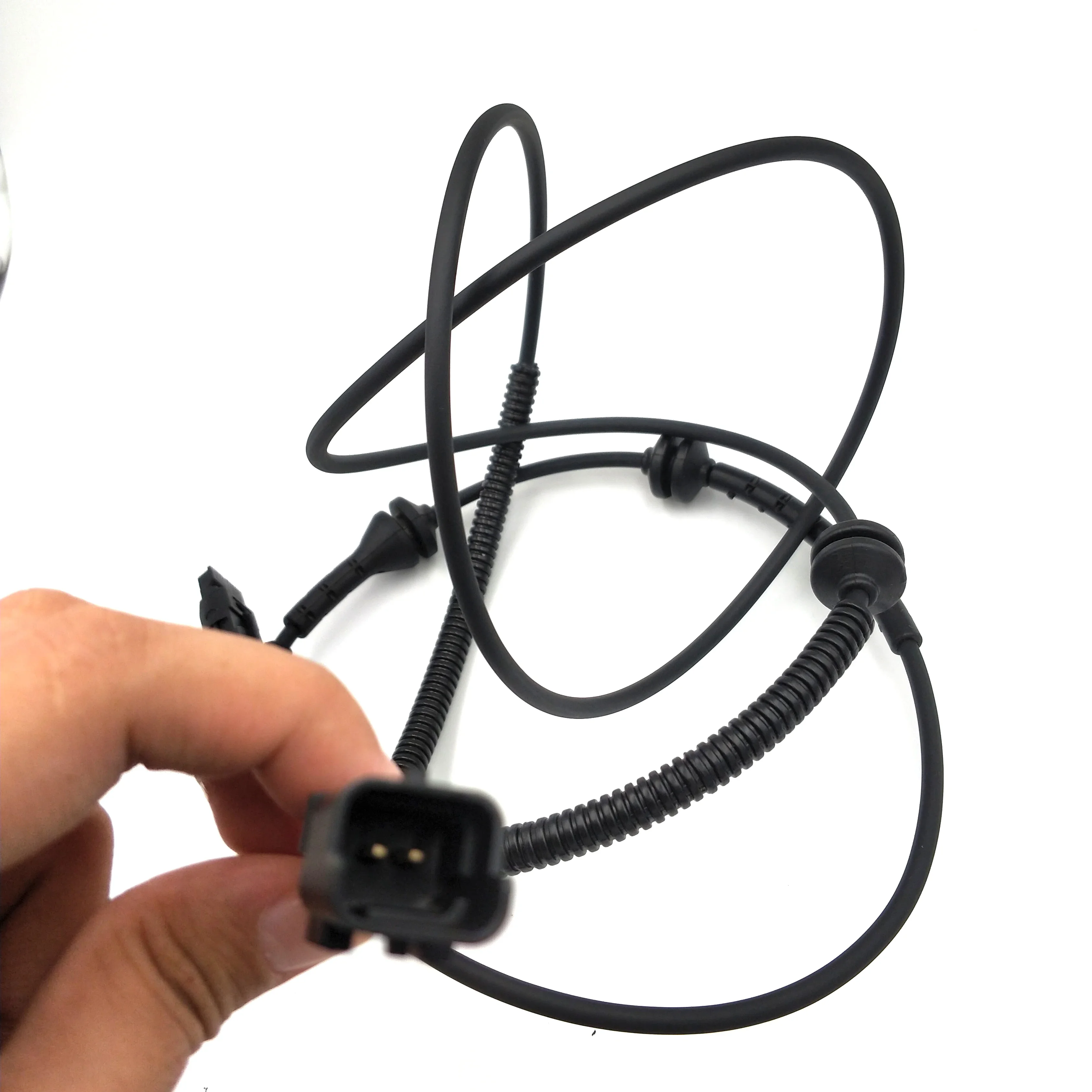 ABS Wheel Speed Sensor 2pcs 4545.G6 + 4545.G7 Front L/R + Rear L/R for CITROEN C6 PEUGEOT 407 6D SW Coupe etc.