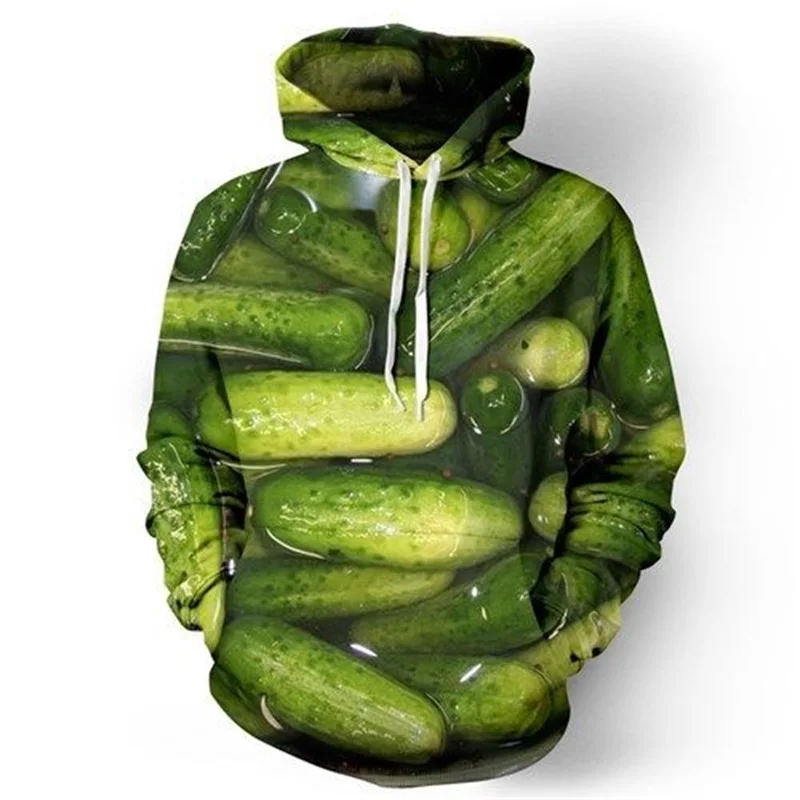 thumbnail image 1 of Sudadera con capucha con estampado 3D de comida divertida para hombre, sudaderas holgadas de manga larga, sudaderas de gran tamaño para hombre, sudaderas para hombres, 1 of 4