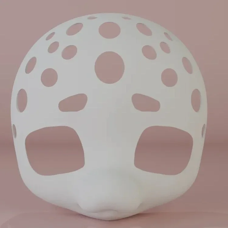 

25cm Height Animal Skull Printing 3D Fursuit Mask Basic Skeleton