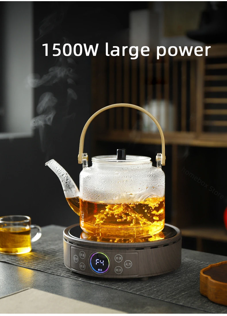 Description Picture 4 of item1500W Electric Ceramic Stove Tea Maker Electric Hot Plate Heater Stove Heating Furnace Tea Stove Household Water Boiler 220V
