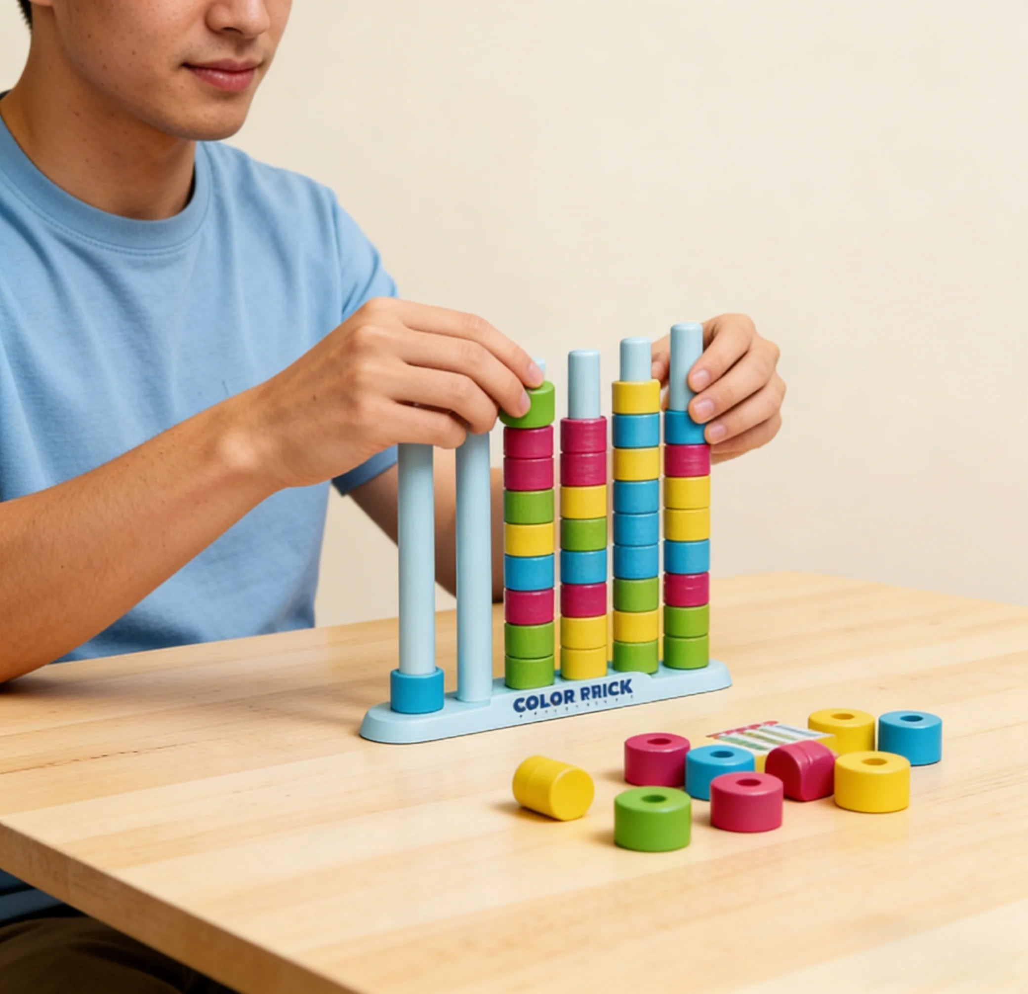 색상 분류 및 논리적 추론 퍼즐 보드 게임으로 논리적 사고력을 훈련합니다. 파티 보드 게임