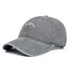 Washed Cotton Mountain Embroidered Baseball Caps Women Men Summer Anti-Sun Peaked Unisex Trucker Gorras Beach Sun Hat Hip Hop 6