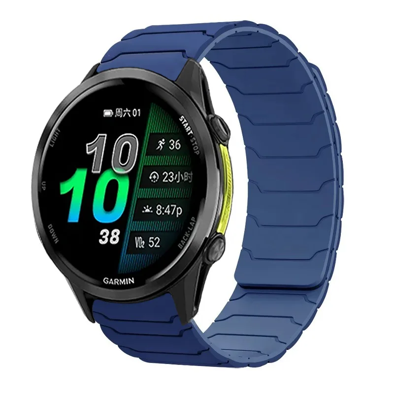 Premium Soft Silicone Magnetic Bracelet Wristband - Garmin Venu 3 Accessories
