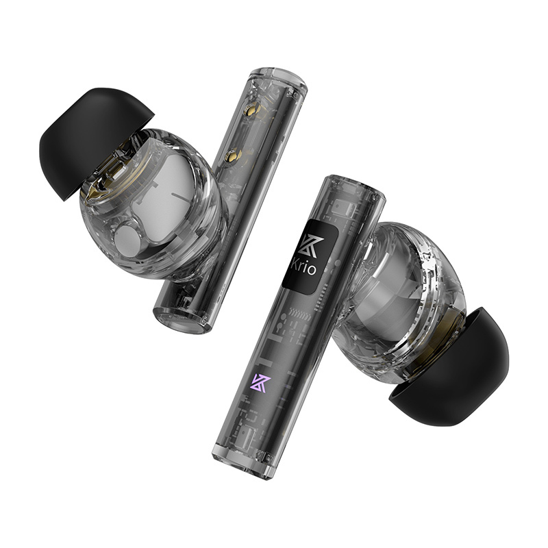  KZ Krio TWS Lossless headphones Sound quality Dual motor Redefines Professional-grade audio Bluetooth 5.3 headphones