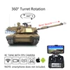 Heng Long 1/16 7.0 RC Tank Upgraded Barrel Recoil M1A2 Abrams RTR FPV 3918 360° Remote Control Vehicle Model TH17802-SMT2 2