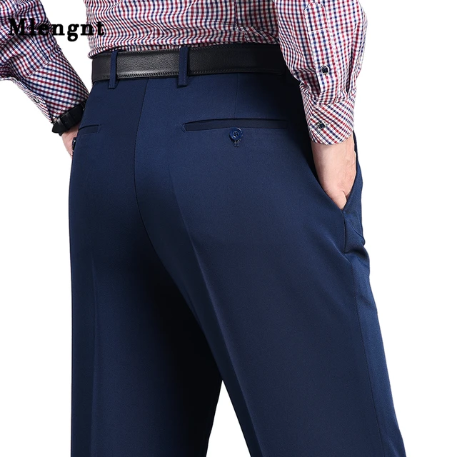 Buy online Brown Polyester Blend Flat Front Formal Trouser from Bottom Wear  for Men by Bukkl for ₹599 at 60% off | 2024 Limeroad.com