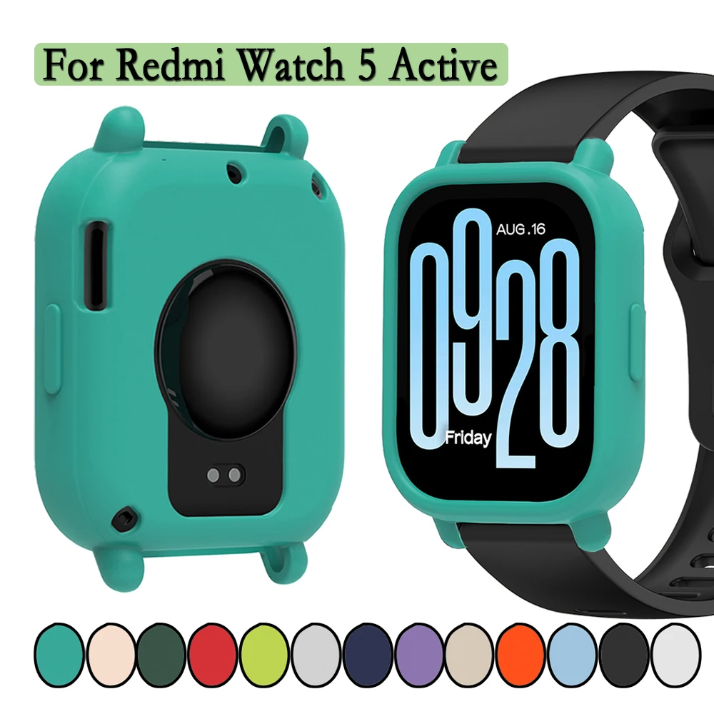 High-Quality Soft Silicone Anti-Scratch Protective Watch Case Cover