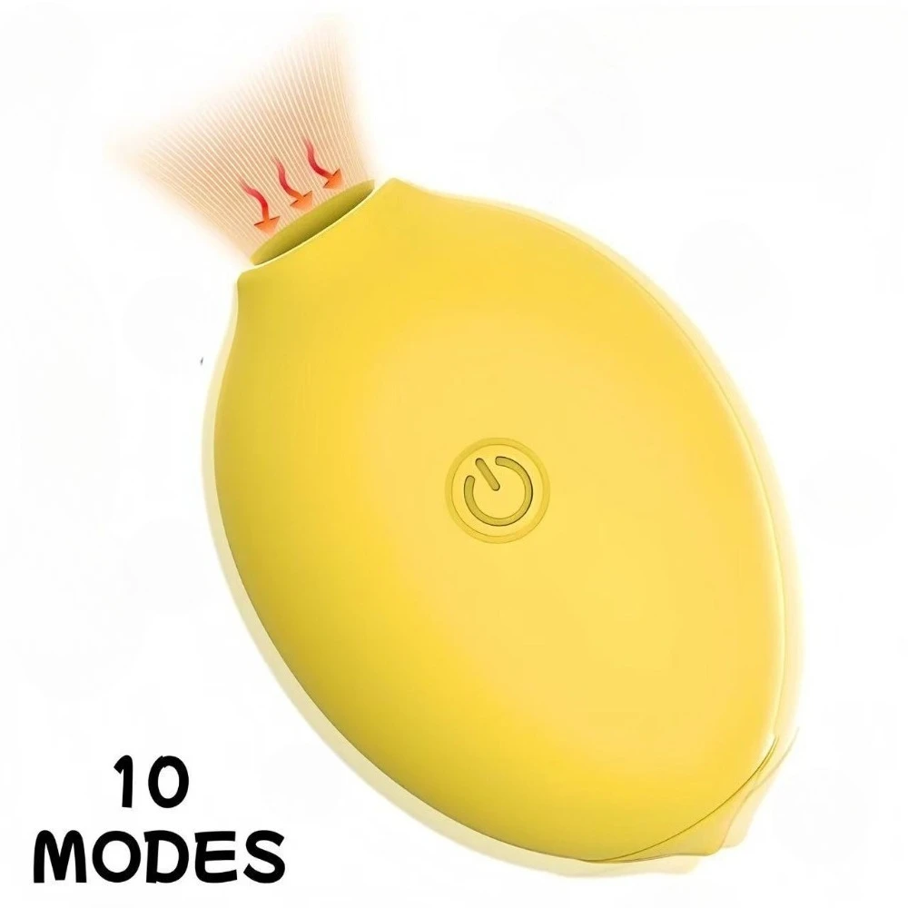 Lemon Sex Toy Adults Vacuum Sucking Vibrator for Women Suction Clitoris Stimulator 10Modes Female Oral Nipple Sucking Massger