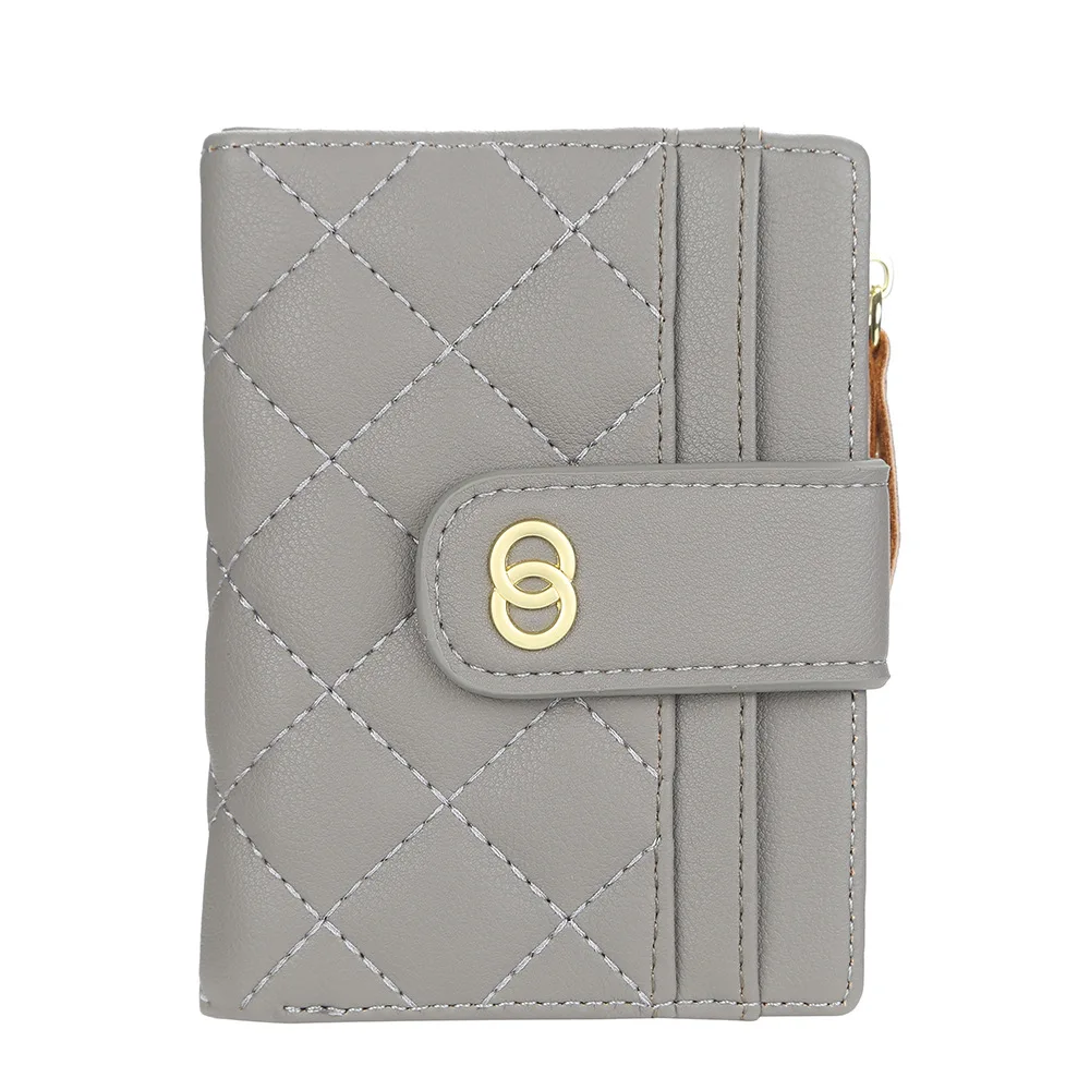 New Small Wallets Fashion PU Leather Top Quality Female Purse Short Card Holder Brand Wallet For Women.