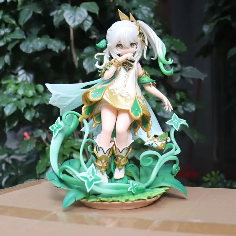 

Genshin Impact Anime Figure Nahida Figures Grass God Cute 26cm Pvc Statue Nahida Game Figurine Model Doll Decorations Toys Gift