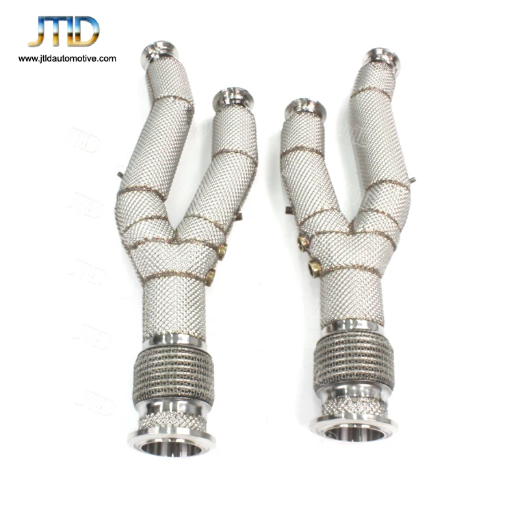 

Heat Shield Downpipe For Lamborghini LP700 LP720 SS304 Stainless Steel Performance Catless Exhaust System