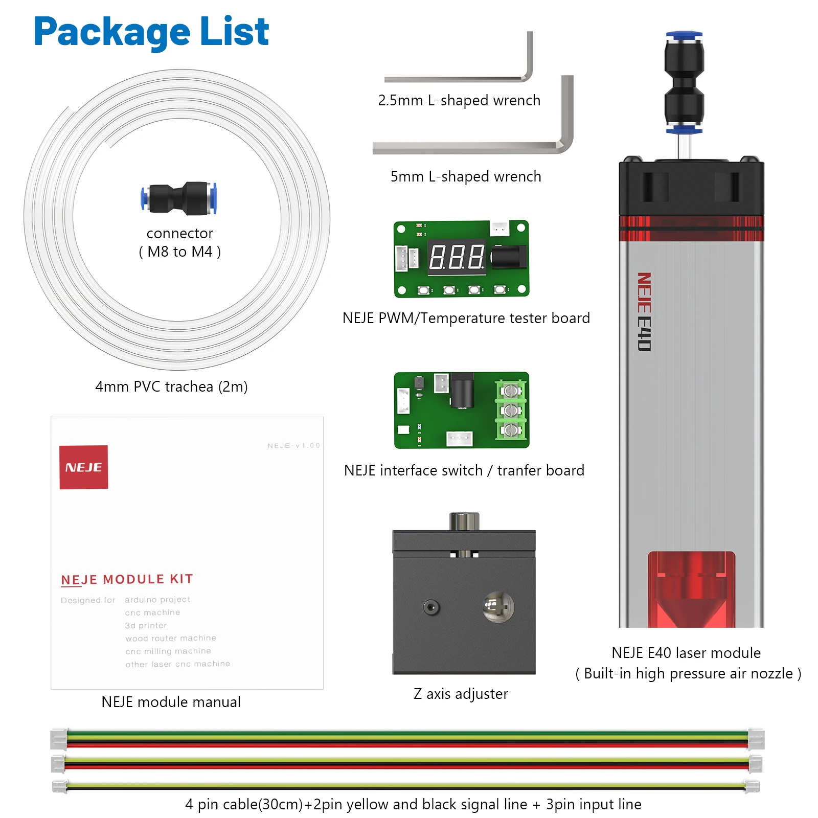 E40 80W Laser Kits