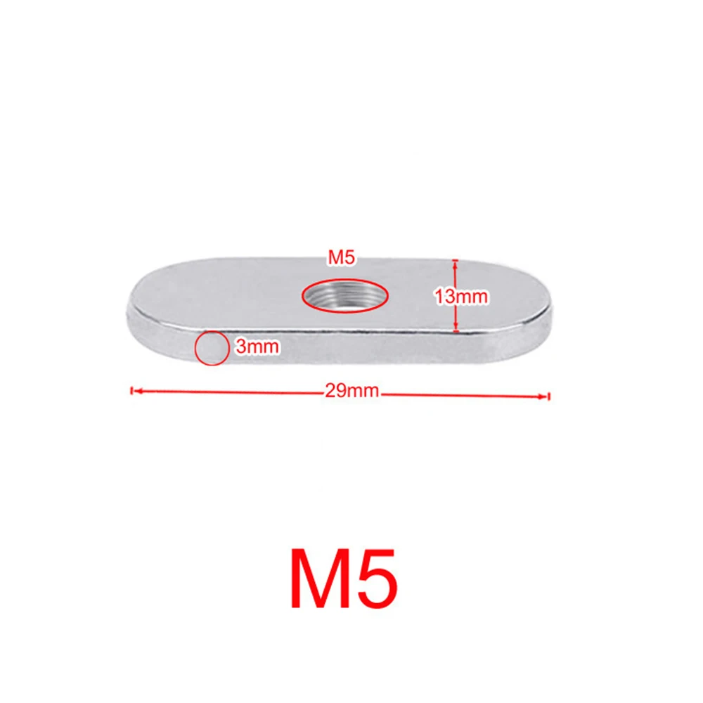 Description Picture 4 of item4Pcs Kayak Canoe M5/M6 Stainless Steel Sliding Nut Side Mount Slide Track Rail Silders Fishing Rod Pole Holder Mounting Base Nut