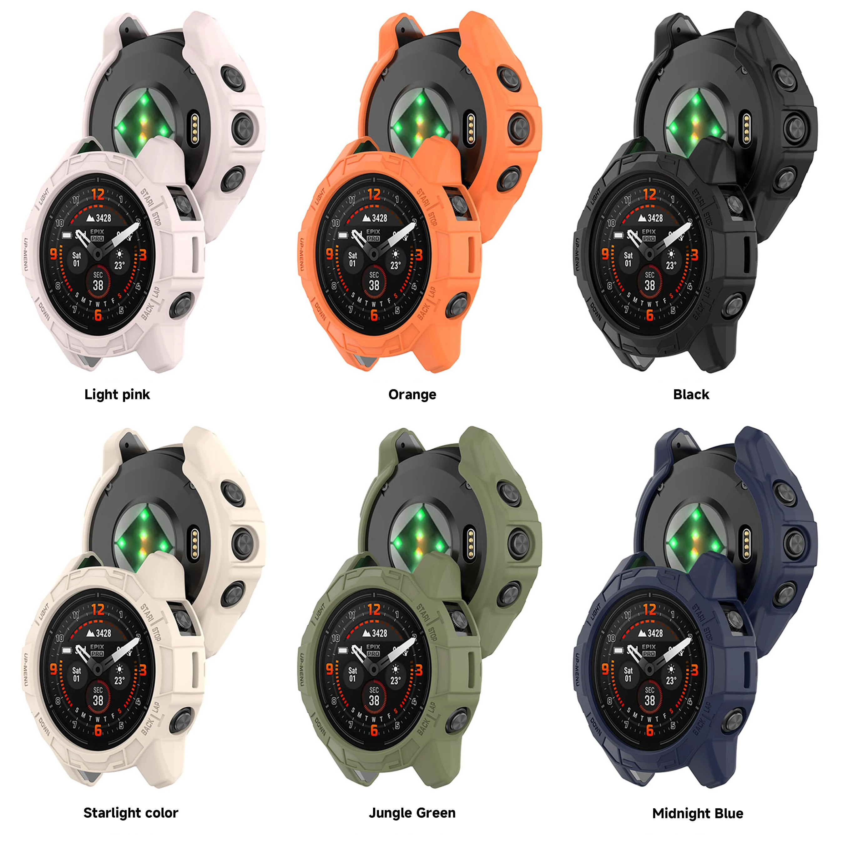 Enhanced Protective Silicone Bumper Case - Hollow Shell Design