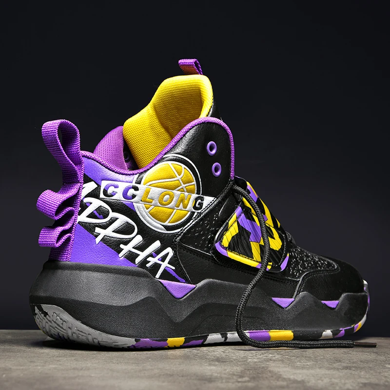 

Size 36-45 Men Women Basketball Shoes Boys Kids Basket Shoes Non-slip Wear-resistant Sport Shoes Man Training Athletic Sneakers